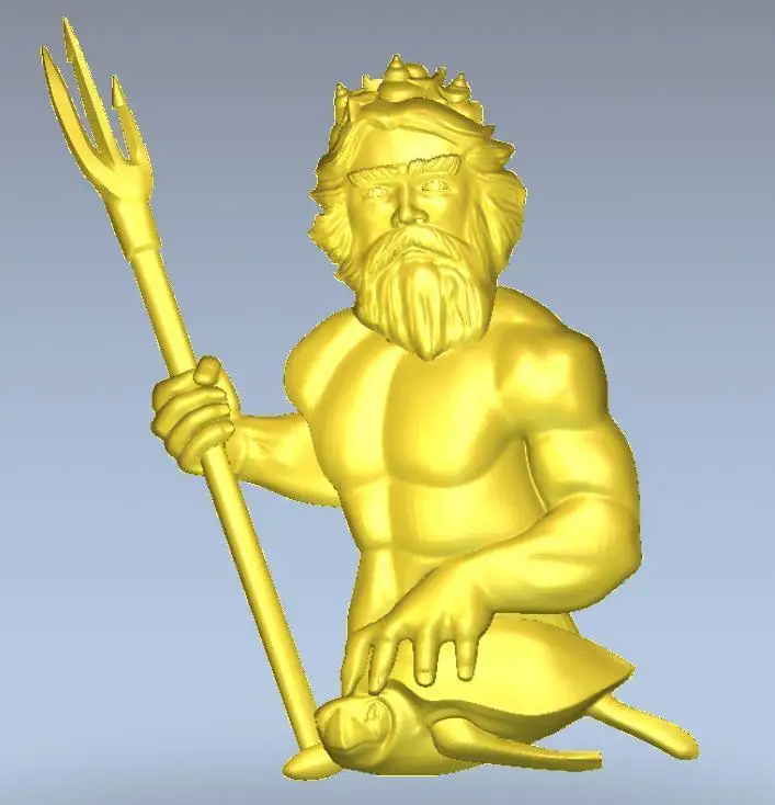 

3d модель, рельеф для ЧПУ в формате STL файл Neptun