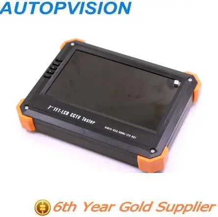 7 дюймовый тестер для AHD камеры X41A прибор проверки CCTV монитор аналоговая камера 12