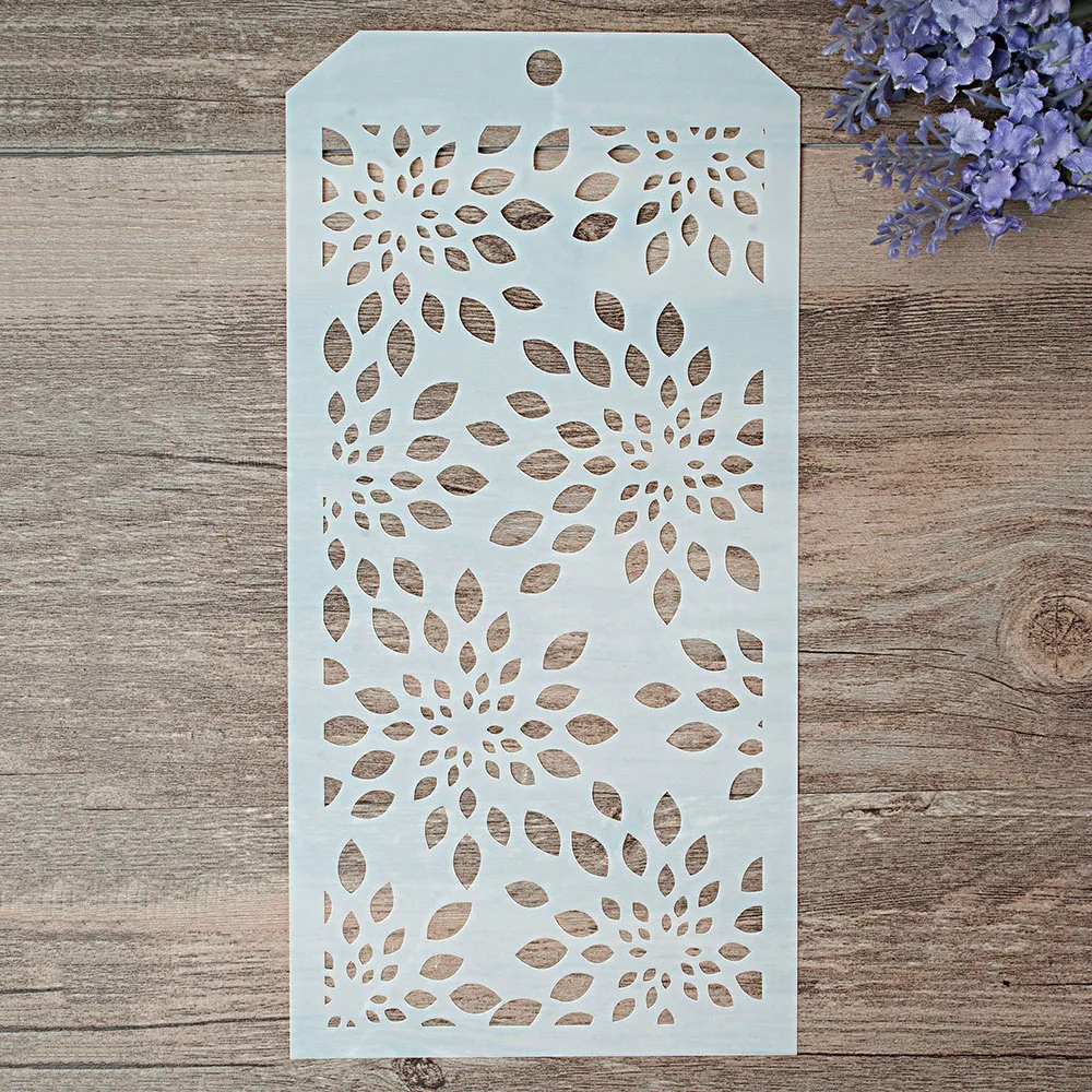 ST1224119 12*24 см DIY ремесло Многослойные трафареты для стен Живопись штампованная для скрапбукинга штампы альбом декоративное тиснение бумажные карты - Цвет: ST1224119