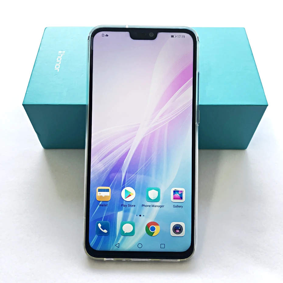 Мобильный телефон Honor 8X с глобальной ПЗУ, экран 6,5 дюйма, аккумулятор 3750 мАч, двойная задняя камера 20 МП, многоязычный смартфон