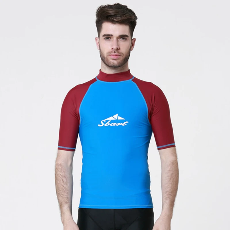 SBART Мужской гидрокостюм для серфинга и подводного плавания виндсерфинга топы UPF50