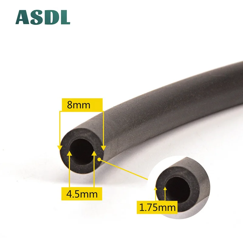 

5m Fuel Pipe Motorcycle Fuel Gas Oil Delivery Tube Hose Petrol Pipe 4.5mm I/D 8mm O/D Gasoline Tube Fuel Hose Multiple Colour