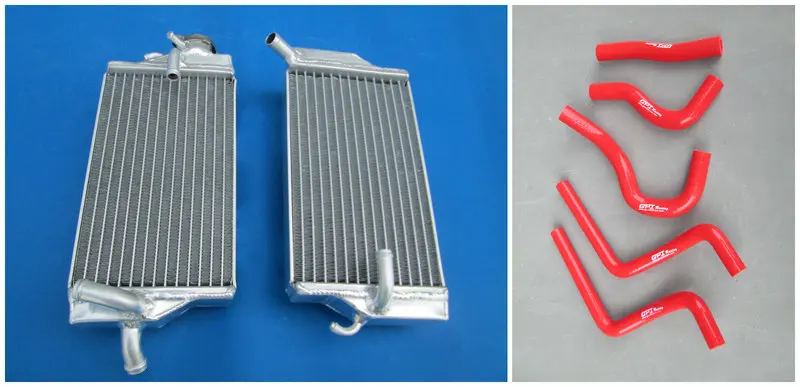 Лидер продаж алюминиевый радиатор и шланг L &amp R 2004 для HONDA CR125 CR125R CR 125 | Автомобили