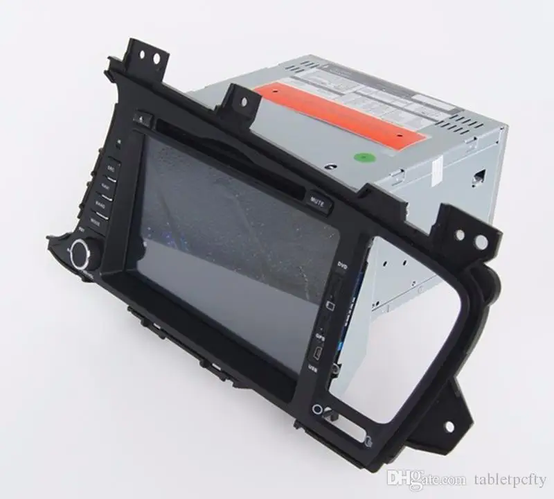 " in-dash автомобильный dvd-плеер с gps(Опт.), USB/SD, AUX, BT/tv, аудио Радио стерео, автомобильный мультимедийный головной убор для kia k5 optima 2011-2012
