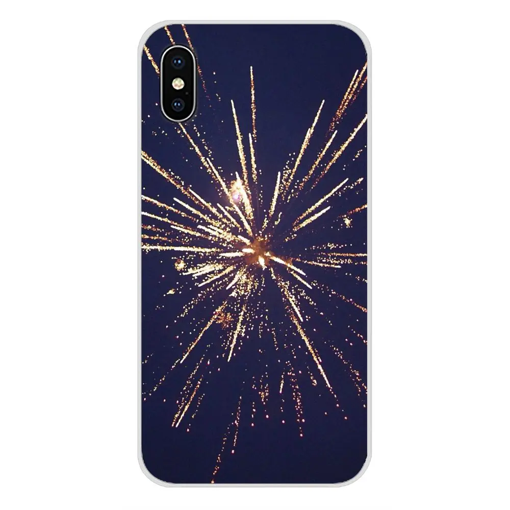 Счастливый новый год фейерверк рука для Huawei G7 G8 P7 P8 P9 P10 P20 P30 Lite Mini Pro P Smart Plus 2017 2018 2019