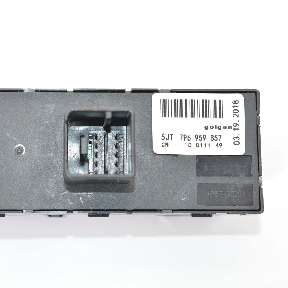 OEM 7P6959857 электрический Черный подлинный переключатель окна питания подходит для 2011~ Sharan 7P6 959 857