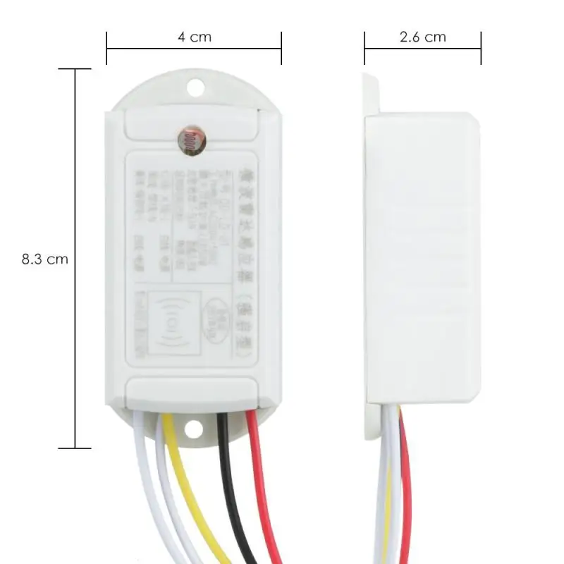 QIACHIP AC 220 В ИК АВТО инфракрасный Сенсор Переключатель PIR Микроволновая печь Радар