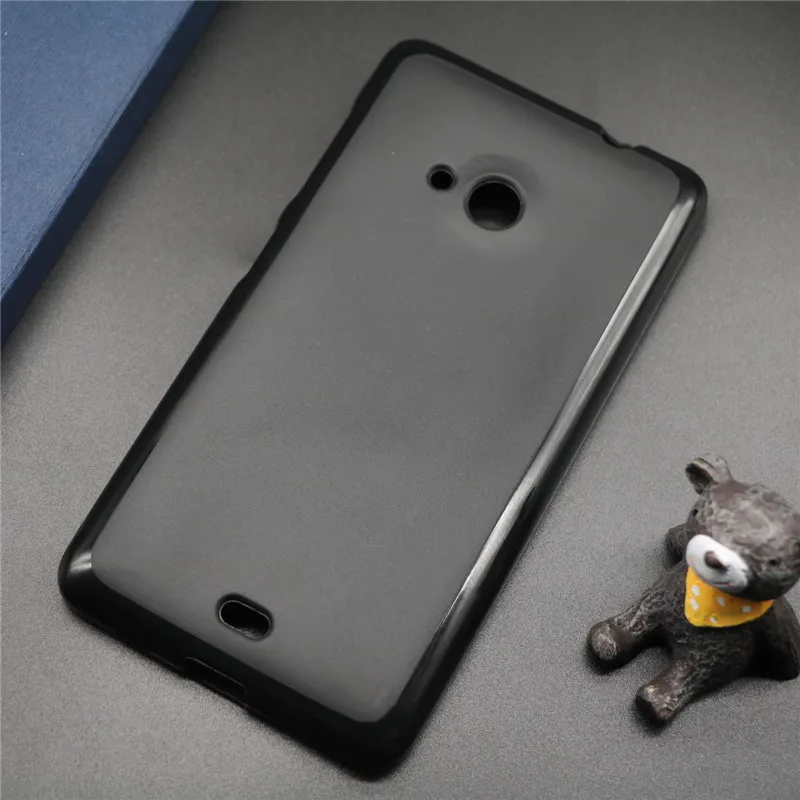 G01 Black Мягкий чехол для microsoft Nokia Lumia 535 N535 Мягкая Силиконовая защита из ТПУ высокое качество Пудинг противоскользящая задняя крышка для телефона - Color: G01 Black