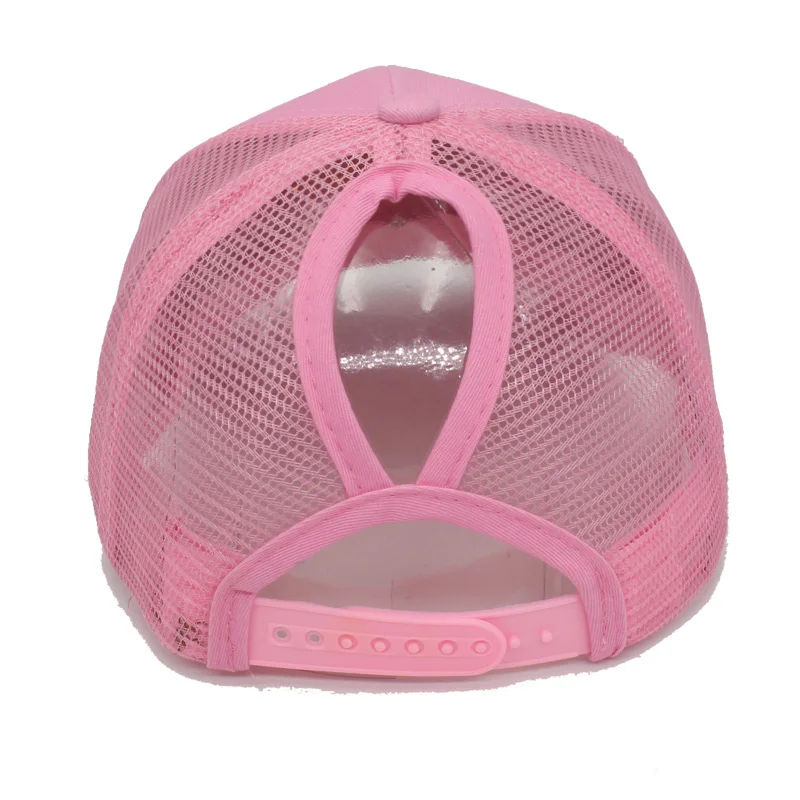 YOUBOME Mesh Baseball Cap Women Snapback Hats Caps For Girls Summer Rhinestone Ponytail Casquette Bone Female Dad Hat | Аксессуары для