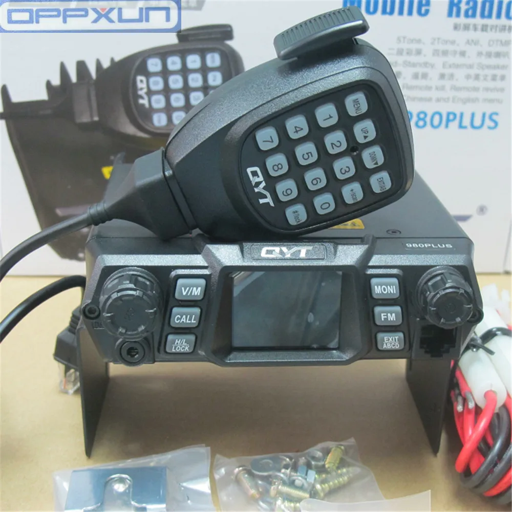 Новинка 980PLUS VHF 75 Вт мощная УВЧ 55 Двухчастотная цветная ТВ четырехчастотная рация