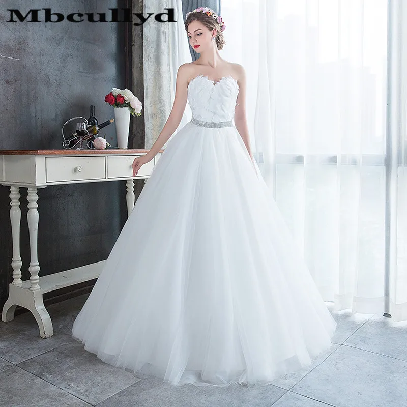 Mbcullyd дизайнерские трапециевидные Свадебные платья 2020 Турция Vestidos de Noiva с
