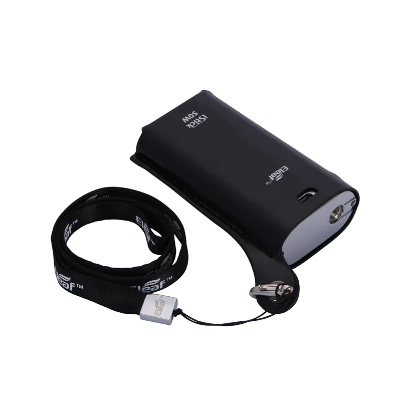 100% Оригинальный Eleaf iStick 50W кожаный чехол eCig сумка мешок для колье eGo ремешок Mod