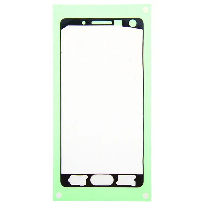 front frame sticker Для samsung Galaxy A5 SM-A500 A5000 A500F lcd передняя рамка для корпуса задняя ЖК наклейка - Цвет: front frame sticker
