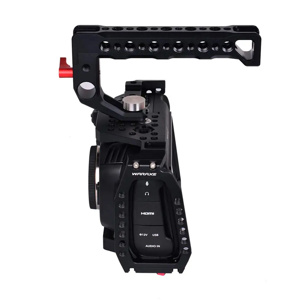 Встроенная QR-пластина WARAXE BMPCC 4k подходит для Arca Swis полноразмерная клетка в одной