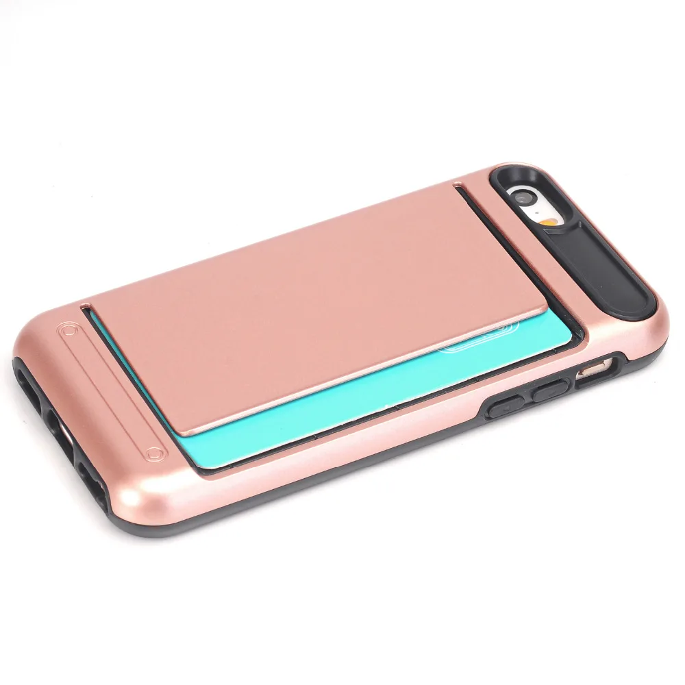 Горячая Распродажа металлический стиль для iPhone 5C случае Портативный карты