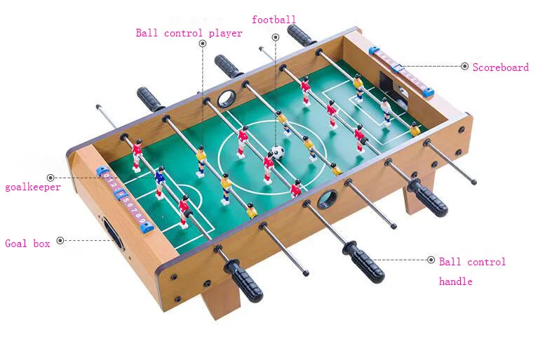 Настольный Футбол Настольные игры Foosball набор Футбол Бар развлечения дети дома родитель игрушка подарок игра 50*25*15,5 см