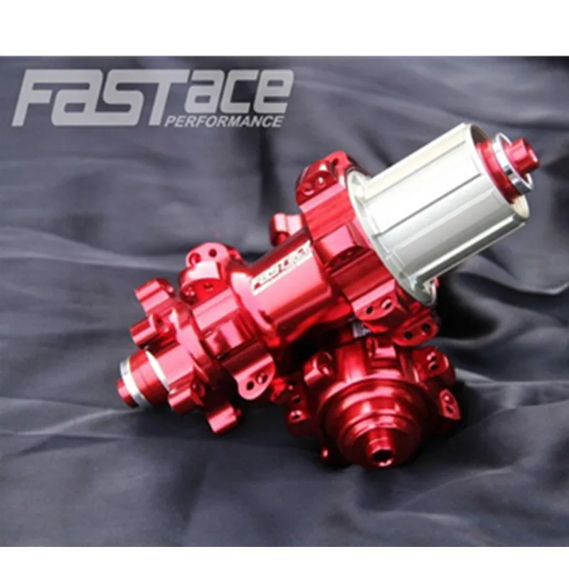 QR mtb-концентратор fastace DA07FAS спереди m15x100mm DA07RASNL сзади m12x142mm 457 г через ось mtb-концентратор 24 H 28 H