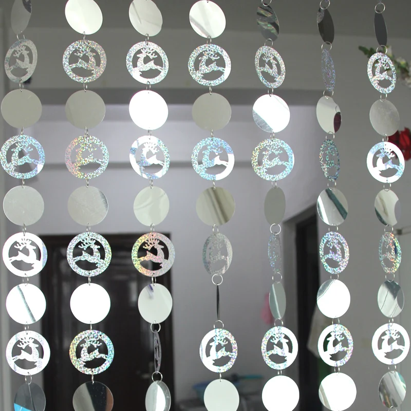 Внутренняя занавеска sika олень Пластиковые Дверные Шторы Свадебный сценический