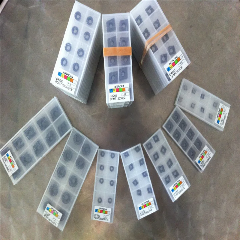 

CPMT080204 CY250 100% HITACHI Original carbide insert with the best quality 10pcs/lot free shipping