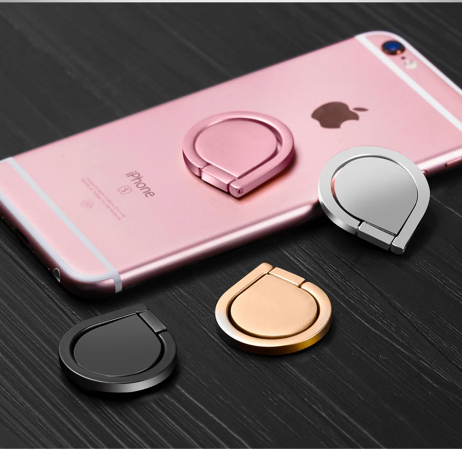 Универсальный держатель с кольцом на палец каплями воды для мобильного телефона