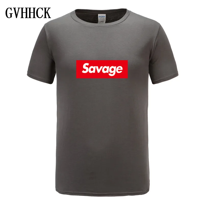 2018 мужские suprem футболки Savage футболка пародия нет сердца X режим убоя Gang ATL из 100%