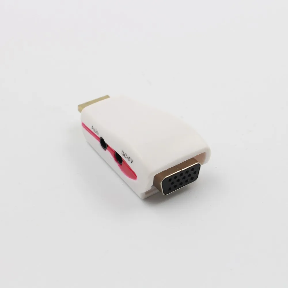 Адаптер конвертер DOITOP HD 1080P HDMI в VGA папа мама для ПК DVD ноутбук с HDTV планшет + USB