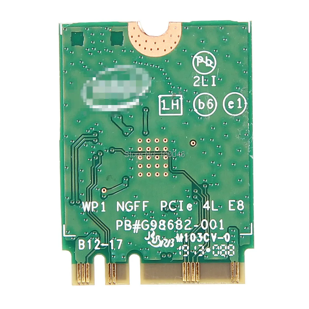 Новый Dual Band Wireless-AC Ноутбука сетевой адаптер Для Intel 3160 3160NGW 802.11ac wi-fi Bluetooth BT 4.0 Мини
