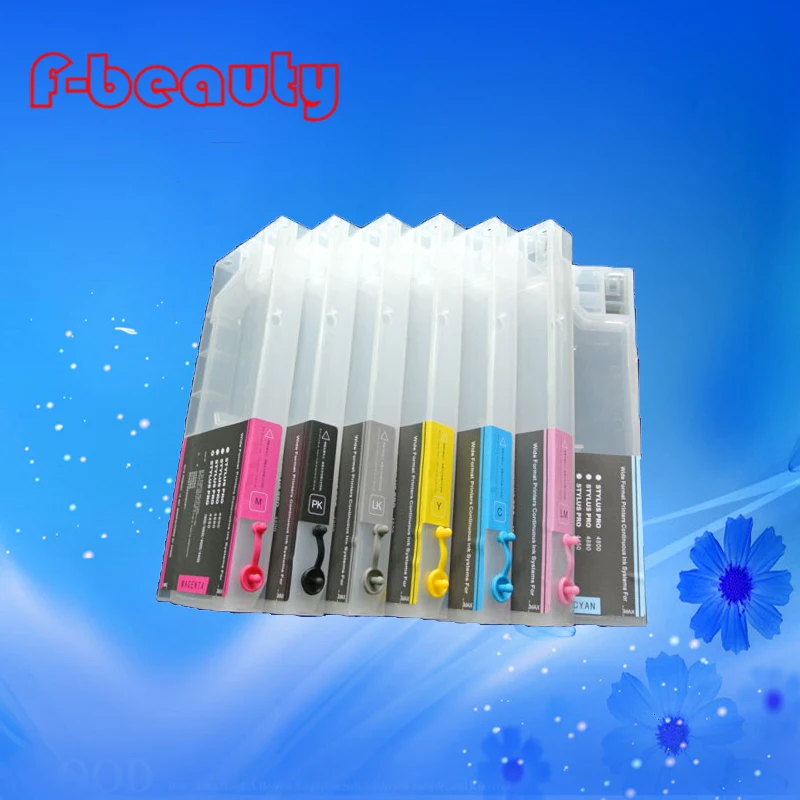 Высокое качество картридж без чернил совместимый для EPSON 4000 4400 4450 4800 4880 7600 9600 с чипом
