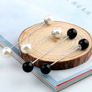 Женская Классическая Брошь с двойным жемчугом, брошь с искусственным жемчугом, высокое качество