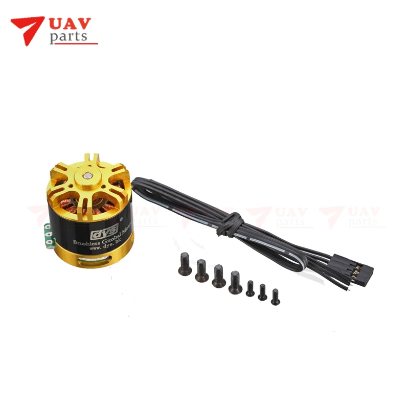 DYS bgm2212 70ss Gimbal бесколлекторный Двигатель для самолета RC Золотой|motor for|brushless outrunner