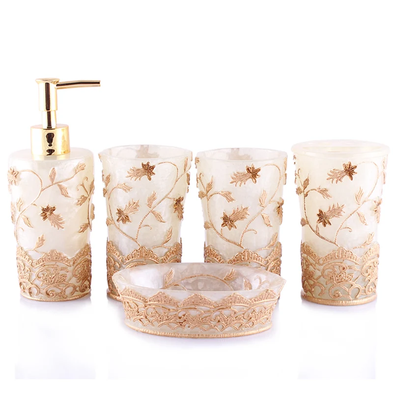 

European dinner sets bathroom suite bathroom suite bathroom accessories five sets of European gift boxes