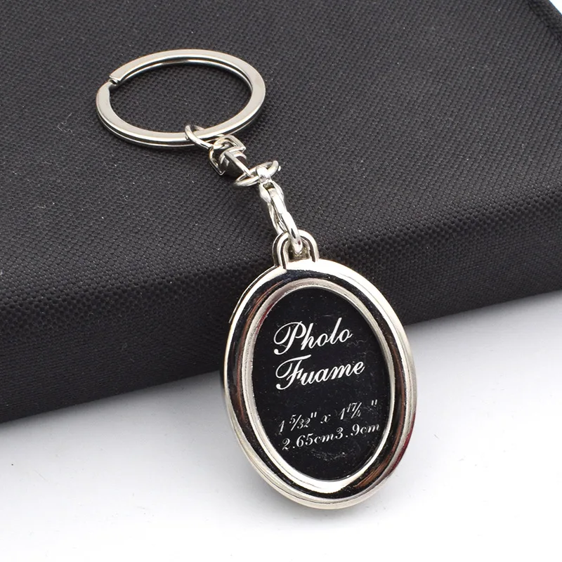 Valentines Day Gift Personalized Picture Frame Keychain Souvenir Wedding Gifts for Guests Bridesmaid Gift Party Favors Present