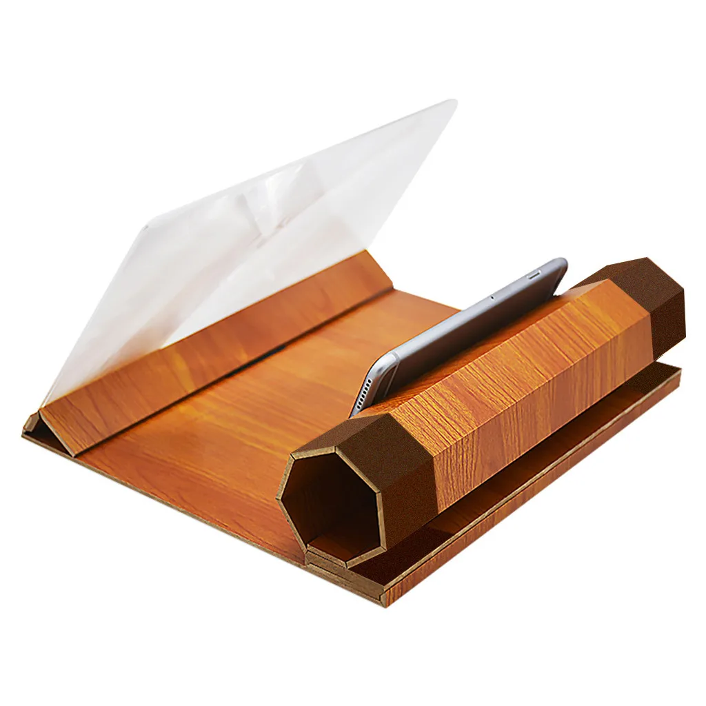 CARPRIE держатель Универсальный Настольный для телефона Подставка 3D экран Лупа