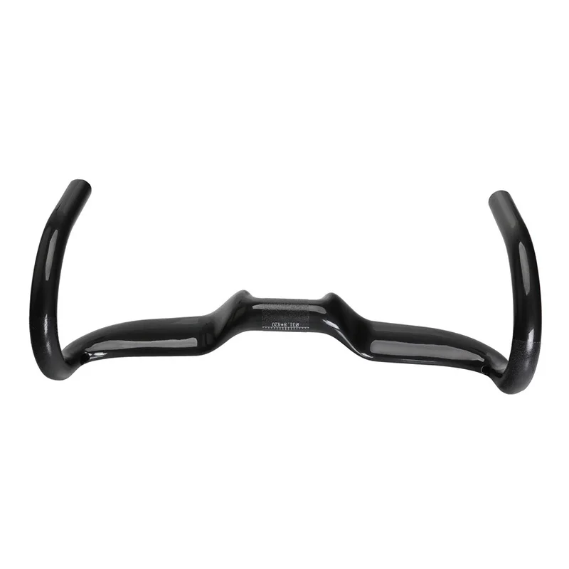 Toseek Cycling Road Bike Handlebar Bent Bar Ultralight Carbon Fiber Bicycle 31.8mm*400/420/440 Ultra-light Black | Спорт и