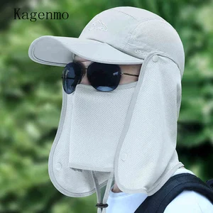 Кепка унисекс Kagenmo с защитой от солнца в джунглях, для спорта на открытом воздухе