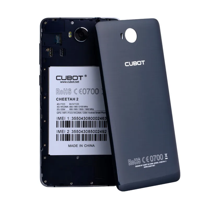 Оригинальный Cubot Cheetah 2 Android 6.0 5.5 дюймов сотовый телефон mtk6753 Octa Core мобильный 3G