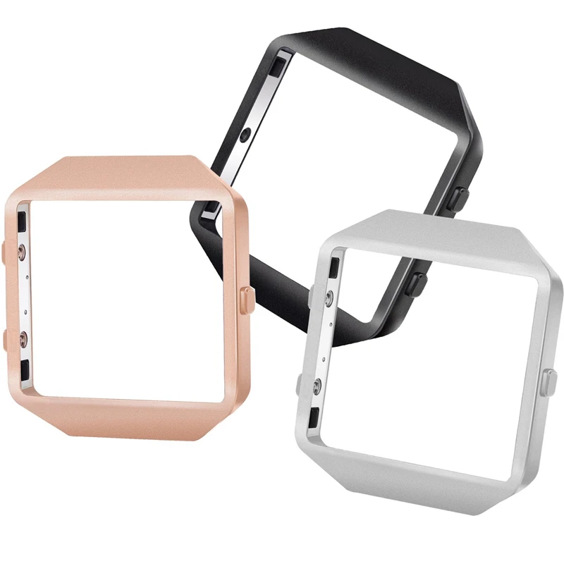 Bemrocabo Watch Replacement Accessory Protective Metal Steel Frame Case Cover Shell Housing Bezel for Fitbit Blaze Smart | Наручные часы