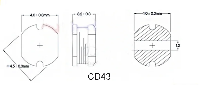 50 шт. SMD Мощность индуктор CD32 CD43 CD54 CD75 1uH 1.5uH 2.2uH 4.7uH 6.8uH 10uH 22uH 56uH 68uH 82uH 100uH 150uH 220uH 330uH 680uH