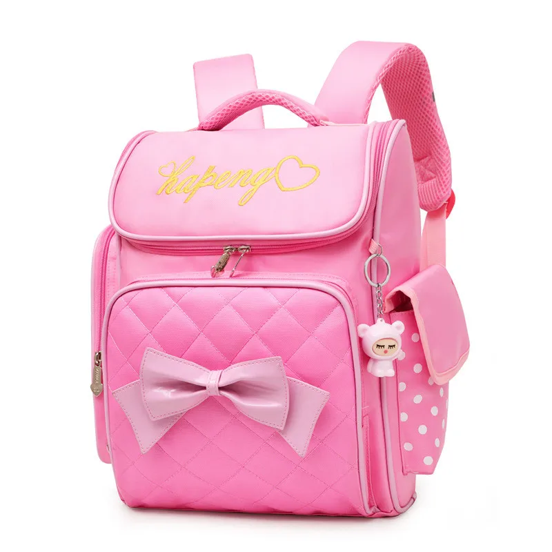 2018 Прекрасная принцесса школьные сумки Ортопедические Рюкзак для девочек и