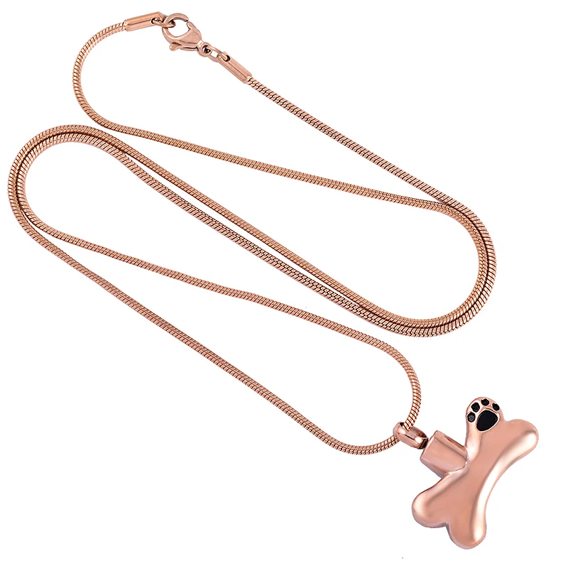 K8085 кремационные ювелирные изделия в форме кости для золы собаки кота животного