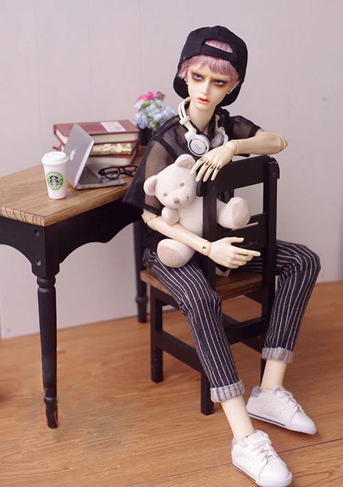 Одежда для куклы BJD повседневные полосатые спортивные штаны 1/3 SD13 дядюшка SD17