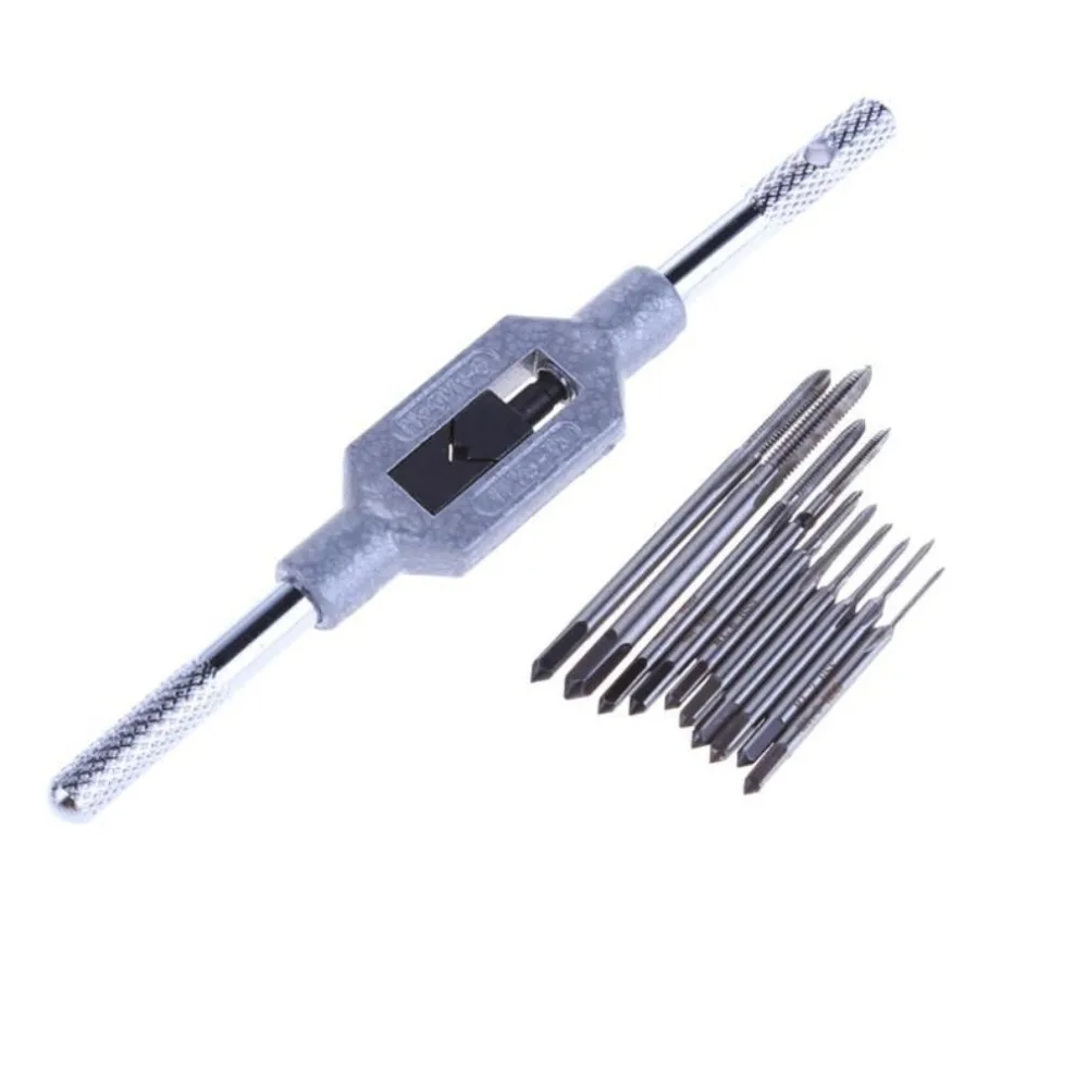 Set Mini Screw Tap Hand Thread Wire Tapping Threading High Speed steel Commonly used anti-rust and durable | Инструменты