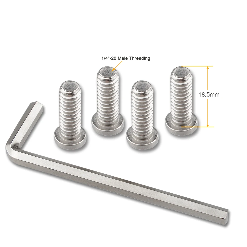 Адаптер с шестигранным углублением под резьбу CAMVATE 1/4 дюйма|screw adapter|male thread adapteradapter