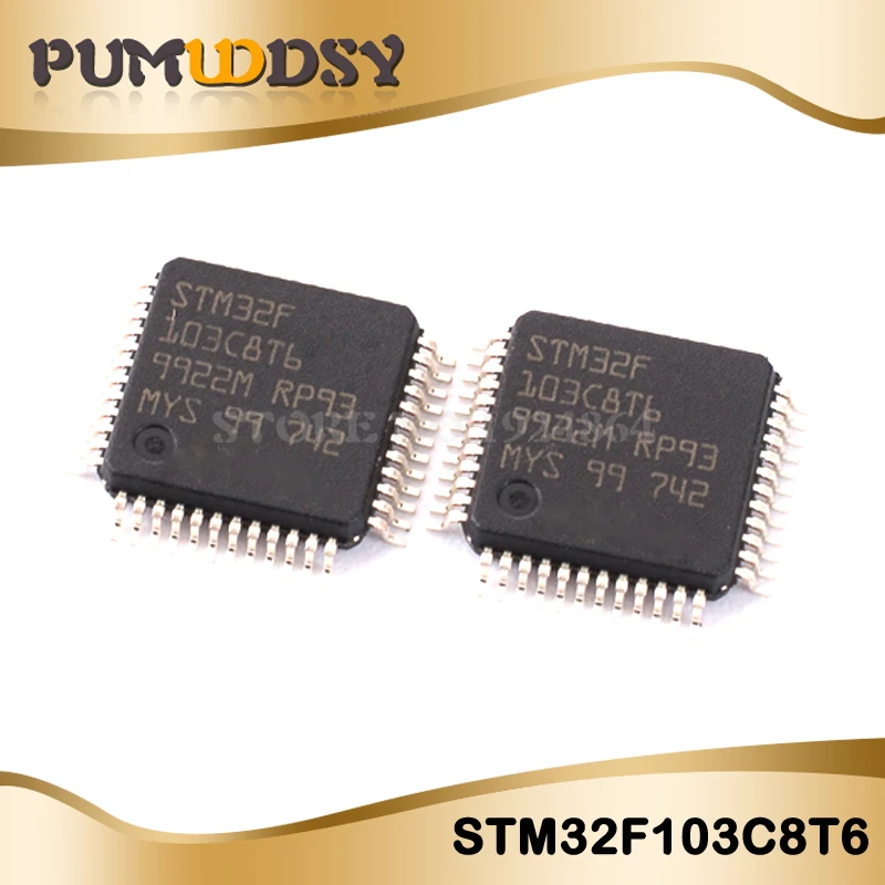 10 шт. STM32F103C8T6 STM32F103 STM32 F103C8T6 QFP IC