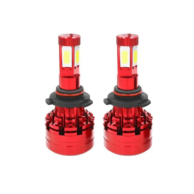 1 комплект 120W 9600LM COB светодиодный лампы для передних фар H4 H7 H8/H9/H11 H13 9005 9006 HB4 toyota opel