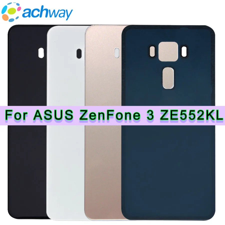 Задняя крышка батарейного отсека 5 дюйма для Asus Zenfone 3 ZE552KL стеклянная корпуса ZenFone