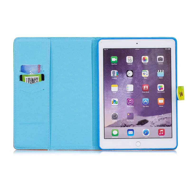 Милый чехол-книжка с изображением животных для iPad Air 2 2014 9 7 &quotбабочка Кот не