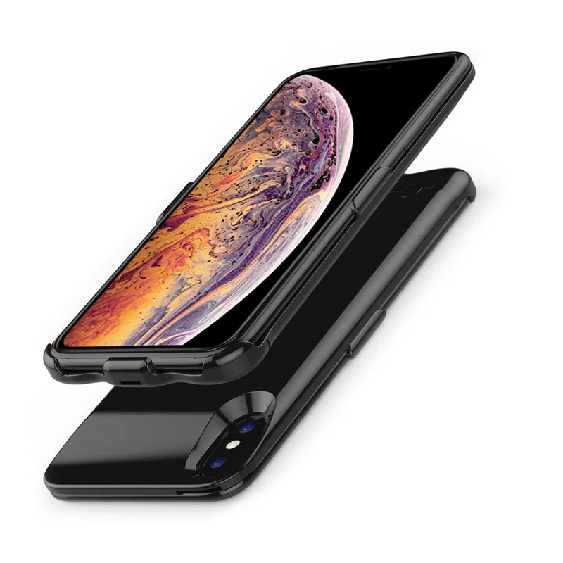 NS для iPhone XS Max чехол батареи 6200mAh зарядное устройство Внешний аккумулятор