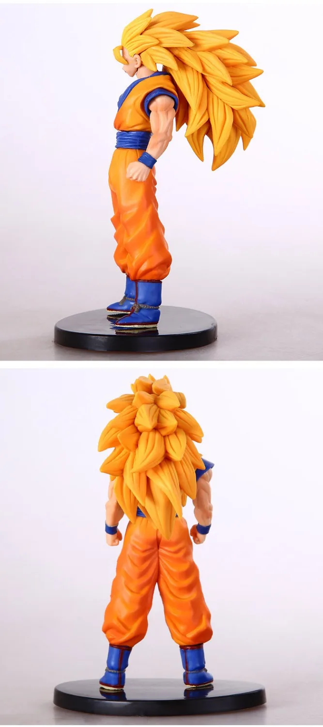 Dragon ball z Вегета Фигурки игрушки 2015 Новинка 16 см Soul battle damage Edition Супер saiyan goku аниме