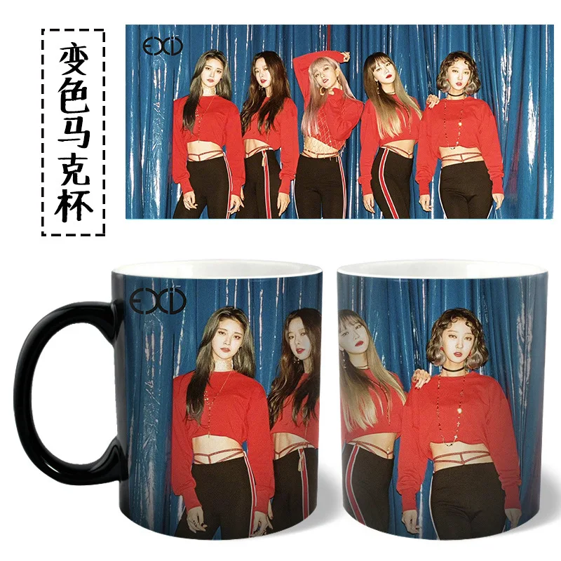 

[MYKPOP]EXID Full Moon Mug Coffee Water Milk Ceramic Cup Creative KPOP Fans Collection SA18061206